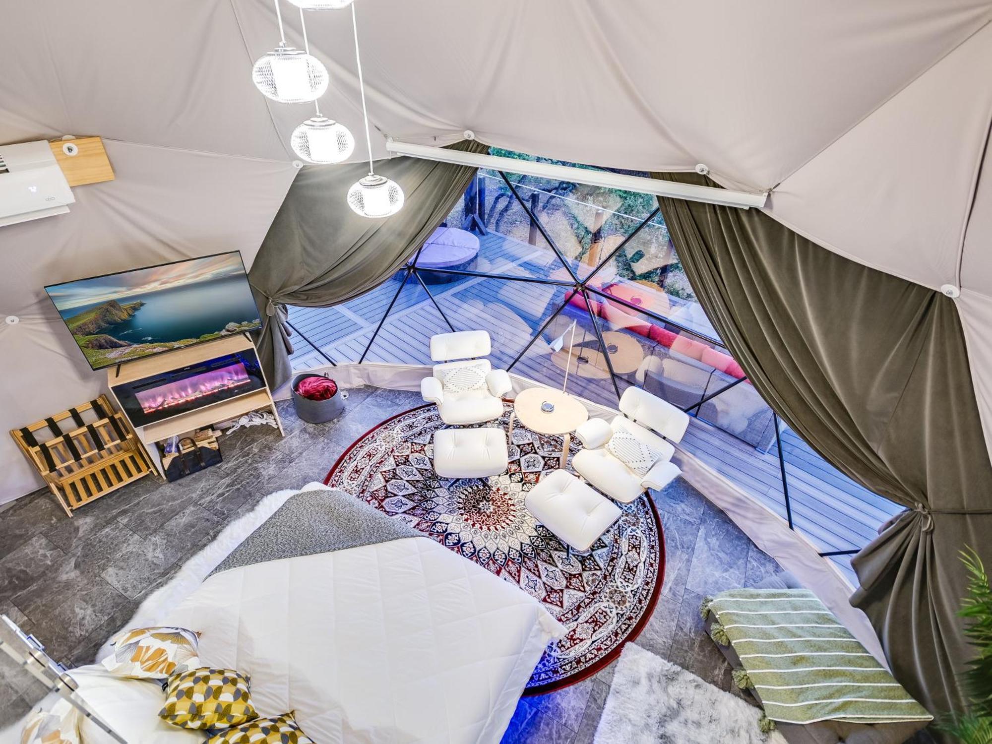 Udoscape Glamping Resort Lago Vista Exterior foto