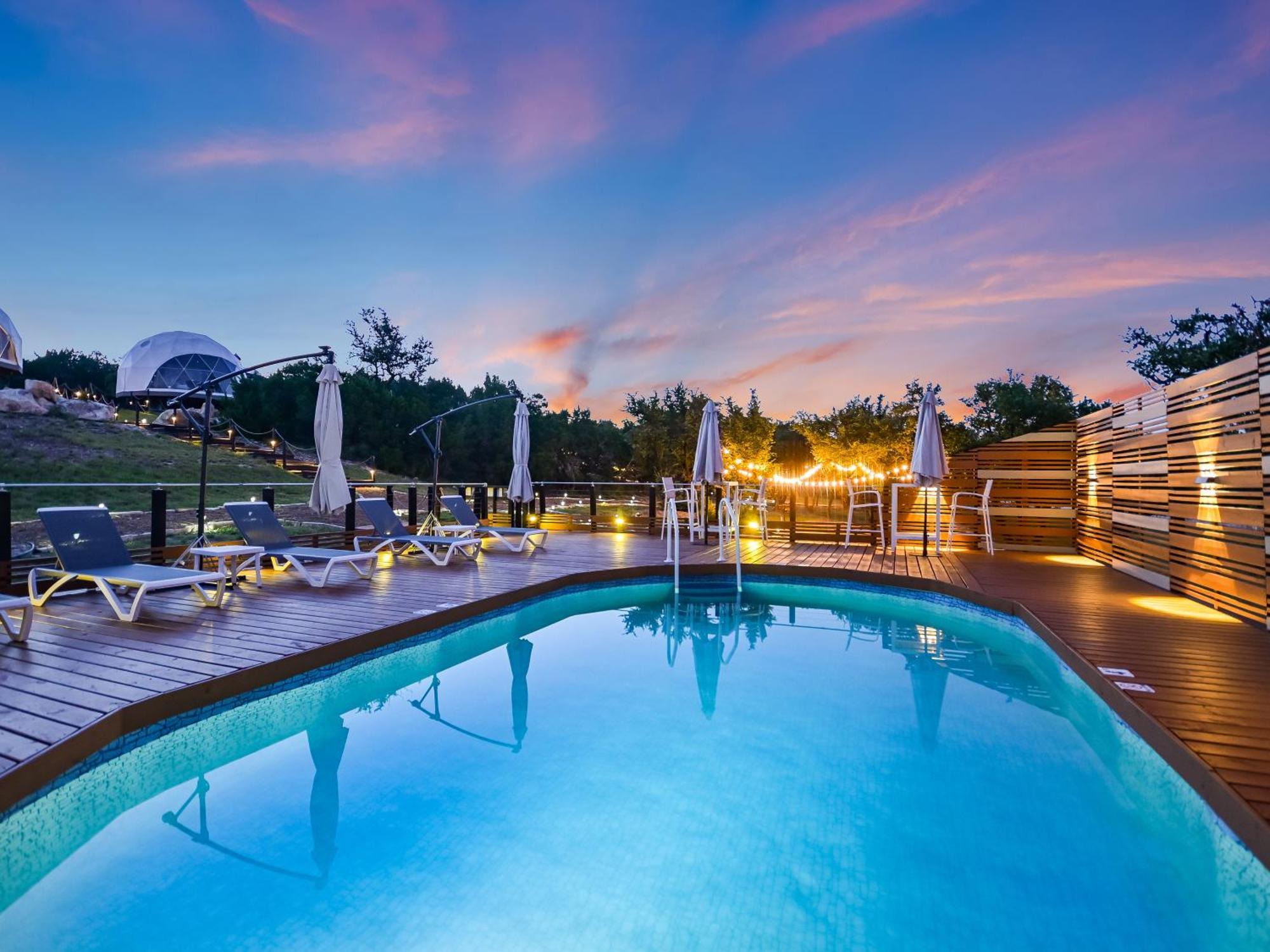 Udoscape Glamping Resort Lago Vista Exterior foto